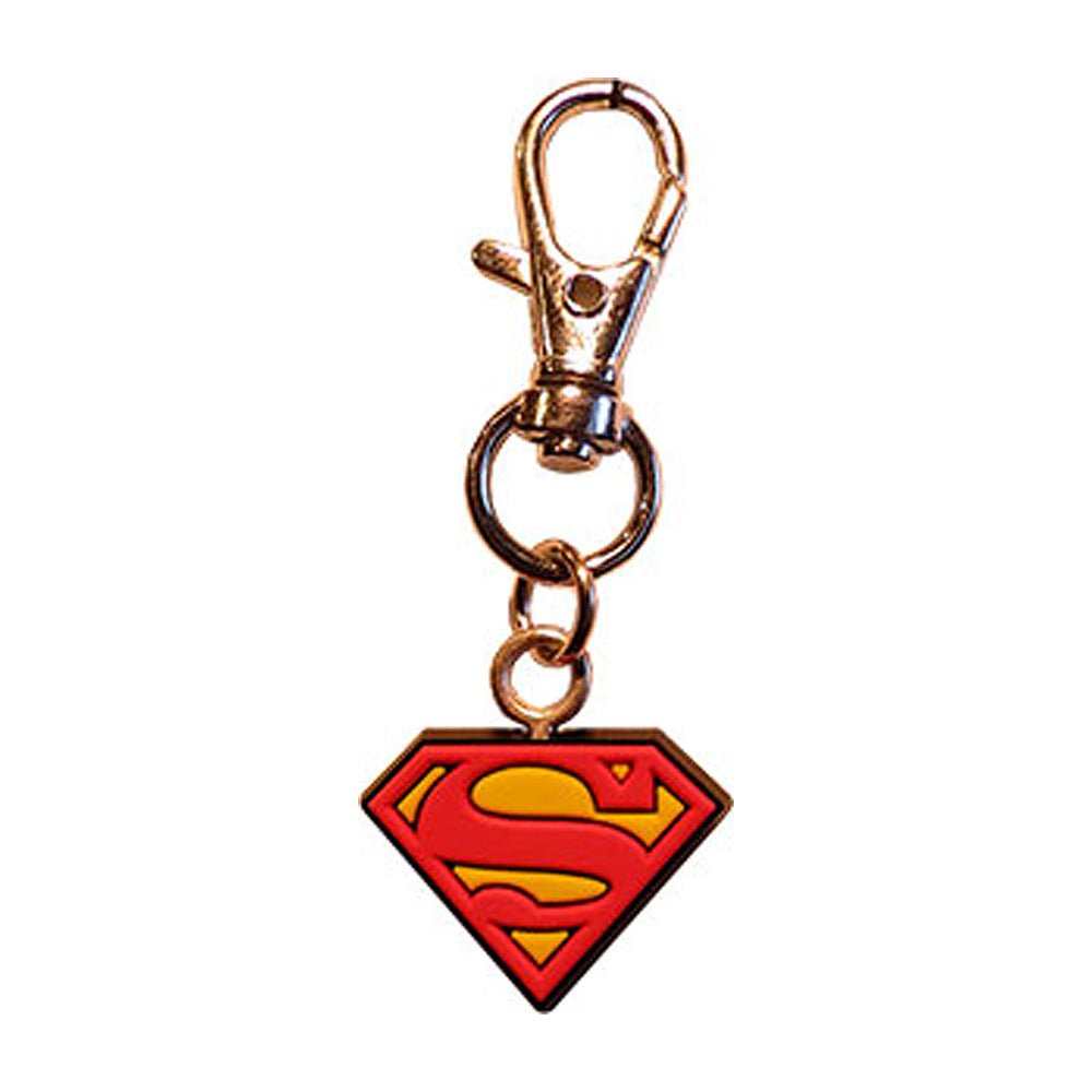 SUPERMAN スーパーマン - LOGO / ジッパープル / キーホルダー - PGS